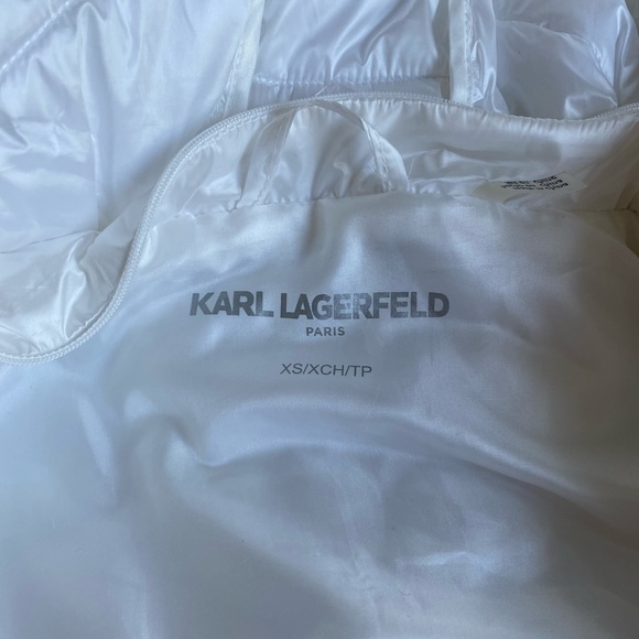 Karl Lagerfeld White Coat - Picture 5 of 10